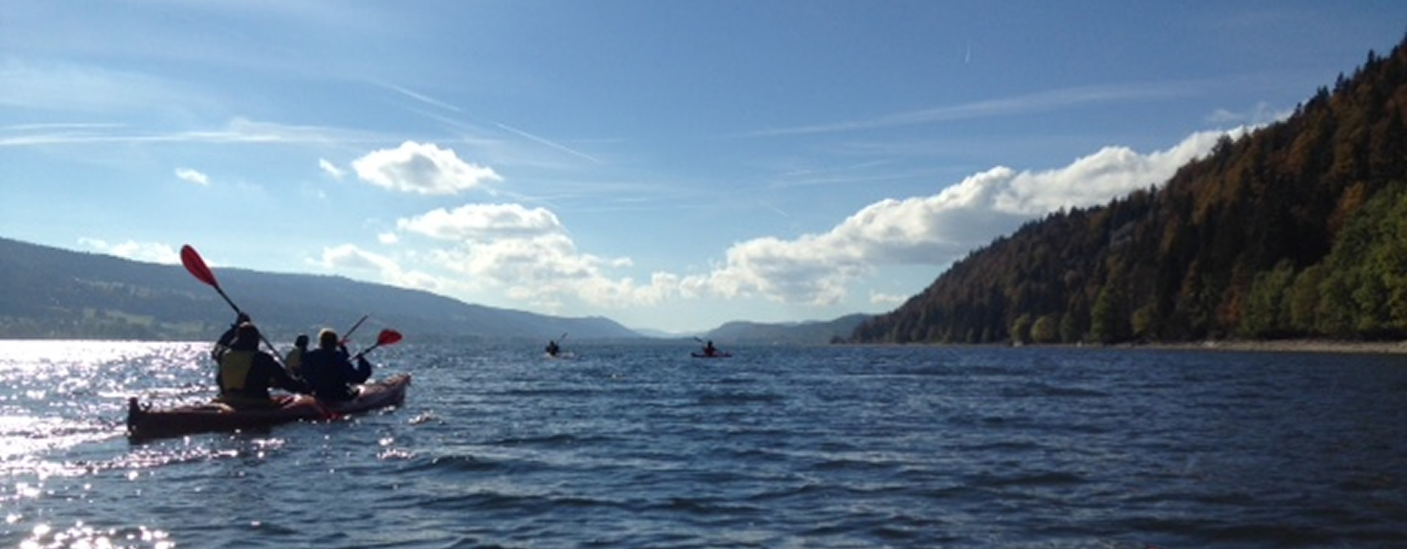 Randonnée en kayak sur le Lac