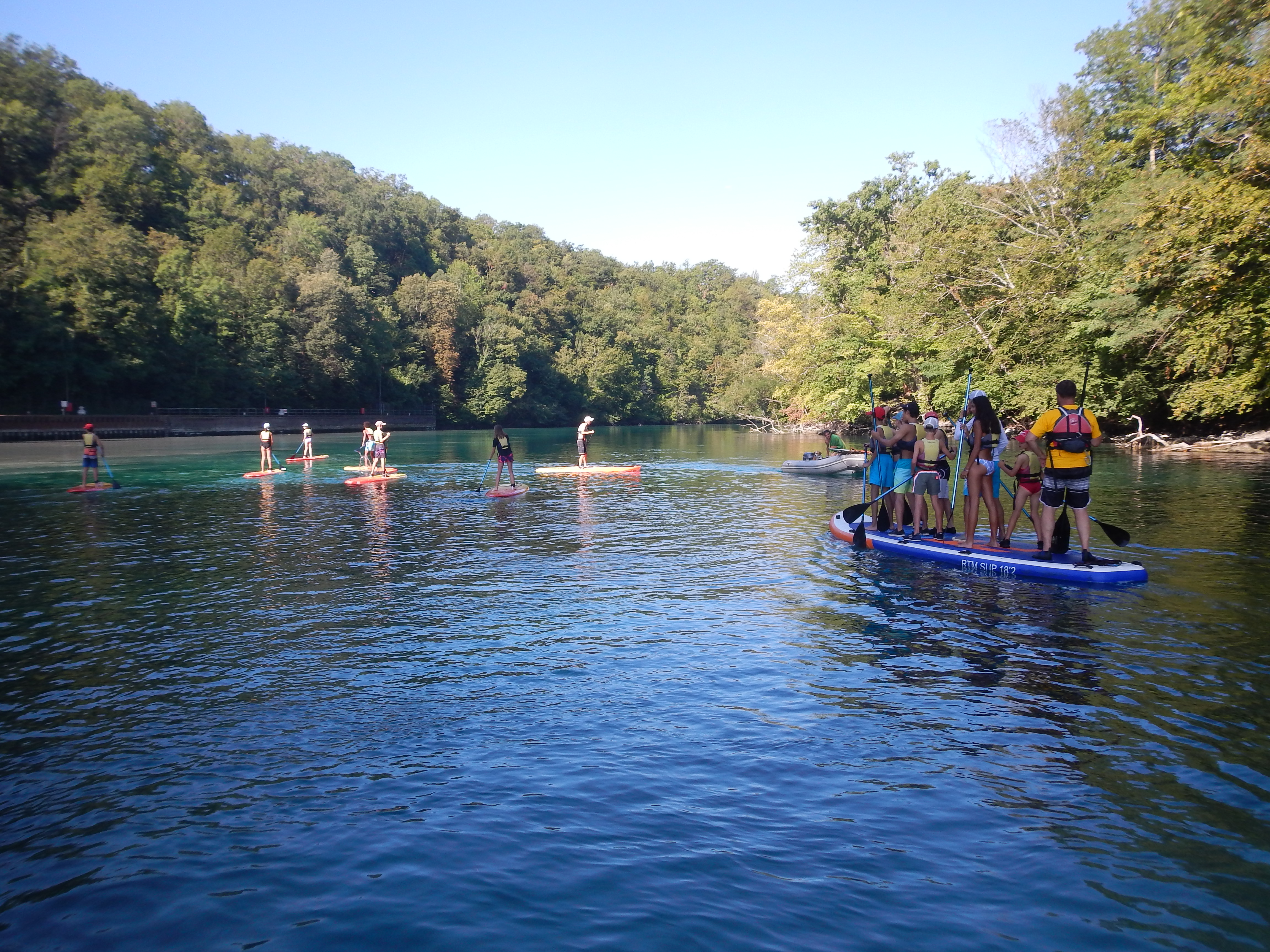 Descente du Rhône en Stand Up Paddle